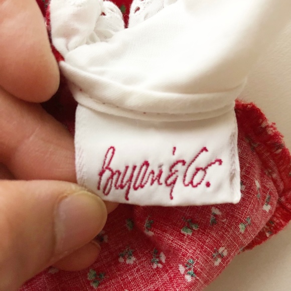 VTG Bryan & Co Corduroy Jumper Blouse Holiday Set - Picture 7 of 11